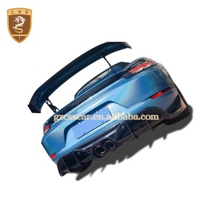 Kit de Carrocería para Porsche <span class=keywords><strong>718</strong></span> Cayman <span class=keywords><strong>Boxster</strong></span> al Estilo GT2RS, Incluye Lip Delantero, Capó, Faldones Laterales y Difusor Trasero - Product Image 5