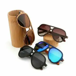 OEM China Wholesale Factory Wood Glasses Handmade Custom Skateboard Polarized Wood Sunglasses
