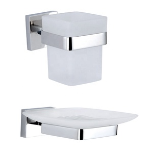 China hotel 6 piece bathroom accessories set stainless steel soap dish toilet brush paper holder robe hook towel <strong>rack</strong>