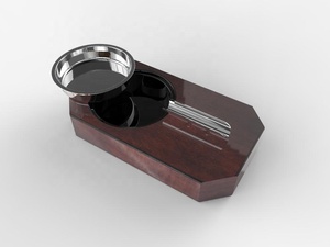 Cenicero personalizado de madera de lujo para cigarros - Product Image 3