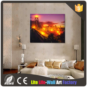 CE Certificado ROTH Light Up LED Colorido Lienzo de Pintura con Diferentes Tamaños - Product Image 1