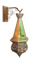 Luminaire suspendu en verre coloré marocain provenant d'alibaba Chine