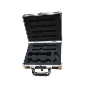 Màu xanh đậm chống cháy board khung hợp kim nhôm phụ kiện phần cứng Hiển Thị hộp công cụ lưu trữ trường hợp chuyến bay - Product Image 5