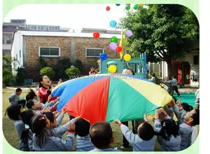 Fallschirm spielen & Regenbogen spielen Fallschirme & Kinder Fallschirm spiele 3.5M,5M,6M