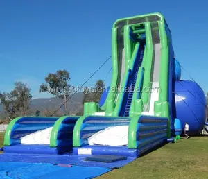 51ft Tall Skyscraper Water Slide Inflatable Sky Scraper Giant Water Slides For Events