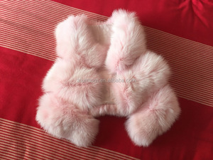 Gilet enfant en fourrure de <span class=keywords><strong>renard</strong></span> de style chaud/gilet en fourrure de <span class=keywords><strong>renard</strong></span> - Product Image 2