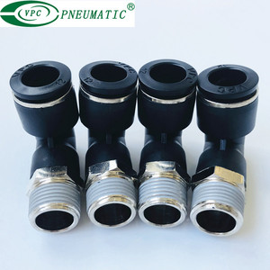 Codo Neumático <span class=keywords><strong>de</strong></span> Plástico Macho <span class=keywords><strong>de</strong></span> 90 Grados para Tubo Métrico <span class=keywords><strong>de</strong></span> 8mm (PL 1/4), Conector Rápido - Product Image 3