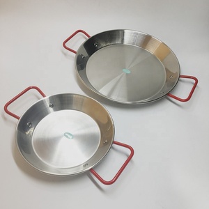 Poêle à <span class=keywords><strong>paella</strong></span> en acier inoxydable Offre Spéciale de 15 pouces La Valenciana Vaello Spaghetti Pasta <span class=keywords><strong>Paella</strong></span> d'Espagne pour restaurant - Product Image 2