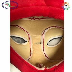 C031 데드풀 플러시 오버 사이즈 헤드 의상 마블 도매 ODM 할로윈 마스크 파티 호의 풀 헤드 소프트 플러시 마스크 할로윈 - Product Image 2