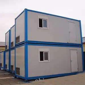 Shipping Container Appartment Building Ready made Prefabricated Living Prefab 2X40 2 Bedroom Container House