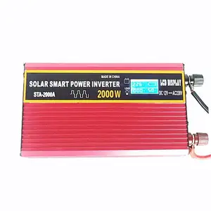 Kadip Factory Price Modified Sine Wave 2000W Power Inverter Display digital LCD