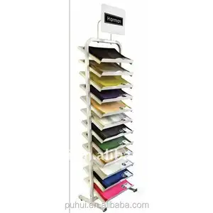 retail book store metal fixture steel rack multi tier wire shelving note paper products display stand