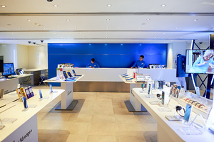 Độ Bóng Cao Điện Thoại Di Động Cửa Hàng Hiển Thị Truy Cập Showcase Cửa Hàng Lịch Thi Đấu Tùy Chỉnh Điện Thoại Di Động Cửa Hàng Thiết Kế - Product Image 4