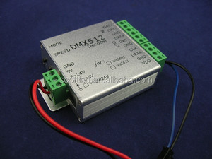 समर्थन ws2801 और <span class=keywords><strong>ws2811</strong></span> का नेतृत्व dmx decoडर 2048 पिक्सेल को नियंत्रित कर सकता है - Product Image 3