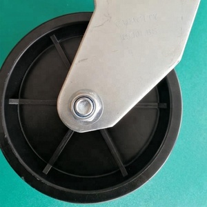 1500lbs 10 "Jack de remorque de voyage <span class=keywords><strong>Roue</strong></span> <span class=keywords><strong>jockey</strong></span> pivotante marine à <span class=keywords><strong>double</strong></span> <span class=keywords><strong>roue</strong></span> - Product Image 4