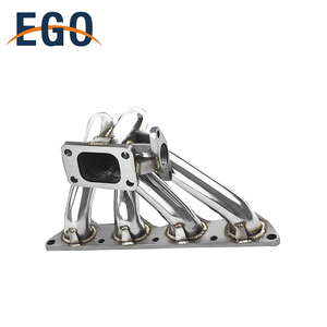 De acero inoxidable colector Turbo para Evo/<span class=keywords><strong>Eclispe</strong></span> DSM 4G63 - Product Image 1