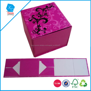 Impresión en casa China fácil para nave y almacenar la superficie <span class=keywords><strong>del</strong></span> rectángulo plegable acabado caja de embalaje - Product Image 5