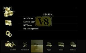 Fabricante Original V8 Freesat Ángel DVB-S2 + T2 + C 3 en 1 Combo Android 4.4 Smart TV de la Caja <span class=keywords><strong>IPTV</strong></span> Kodi - Product Image 6