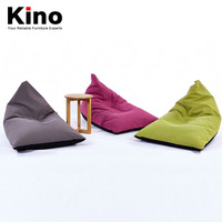 2020 neue sitzsack sofa Im Freien Wasserdichte Dreieck Sitzsack Stuhl Multi position sitzsack stuhl mit 3-5mm Bean perle