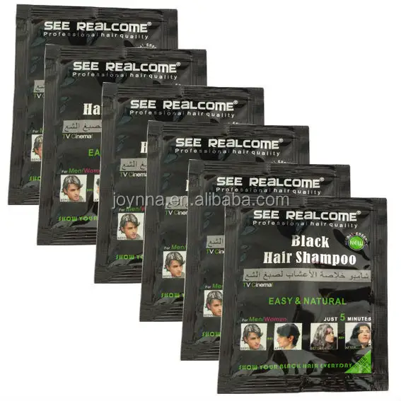 Волшебный черный шампунь для волос