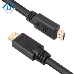 Cavo <span class=keywords><strong>HDMI</strong></span> a <span class=keywords><strong>HDMI</strong></span> Maschio-Maschio in Plastica Stampata Premium Nero 4K 0,5m - Product Image 1