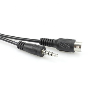 3.5mm〜<span class=keywords><strong>6</strong></span>ピンミニDIN男性プラグオーディオケーブルをカスタマイズ - Product Image 2