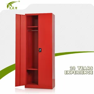 Red bellona sliding wardrobe models and price/almirah design from inside/cloth wardrobe