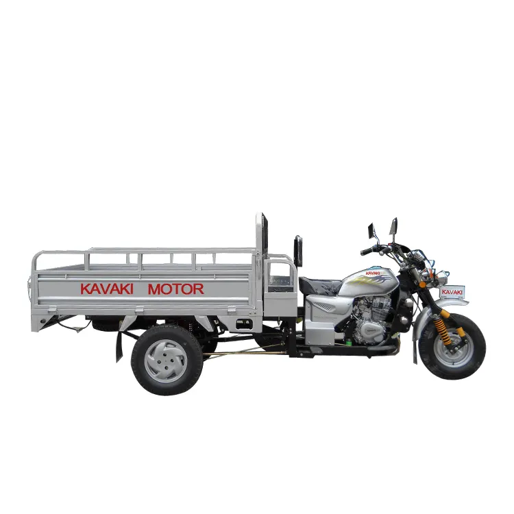 KAVAKI high quality 150cc air cooled motorized gasoline motor adult cargo three wheel motorcycle for sale