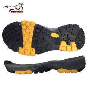 Mustang Rubber Two Color Molding Make Shoe suole da uomo suola da trekking