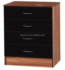 Armoire de coffre avant à 4 tiroirs de style moderne Panneau de bois très brillant Nouveau design pour la maison ou l'hôtel Prix d'usine bon marché - Product Image 5