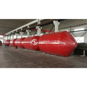 Polyurethane floats EVA foam floating PU coating skin foam filled ship berthing fender