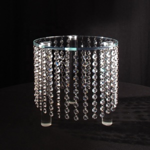 MESA <span class=keywords><strong>DE</strong></span> BODA decorada <span class=keywords><strong>de</strong></span> cristal, gran oferta, piezas centrales - Product Image 5
