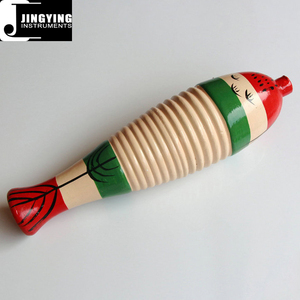 Série de percussions Orff en gros, instruments de percussion pour enfants, percussions de poisson et de <span class=keywords><strong>grenouille</strong></span>, <span class=keywords><strong>guiro</strong></span> - Product Image 3