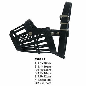 Fabricante al por mayor de plástico ajustable transpirable de durable perro bozal - Product Image 5