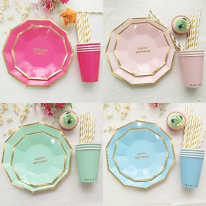 Articles de fête jetables pour la décoration de Pâques - Matériel en papier pour <span class=keywords><strong>adultes</strong></span> - Marque GOODS PLUS - Product Image 6