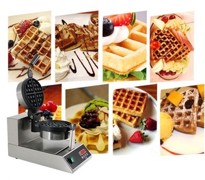 Máquina para Hacer Waffles Comercial con Certificación CE/Máquina Eléctrica para Hacer Waffles, Tortillas y Palomitas de Maíz con Pantalla Digital - Product Image 6