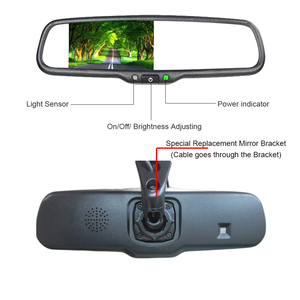 Màn Hình Gương Chiếu Hậu Xe Hơi 24V/12V CE RoHS 4.3 Inch - Product Image 2