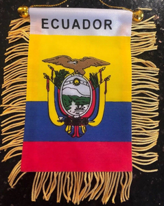 Tùy Chỉnh Satin EL SALVADOR Rear View Gương Cờ - Product Image 4