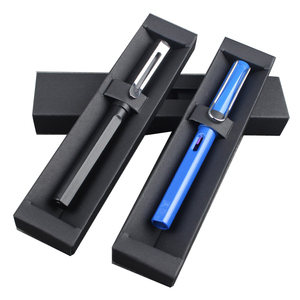 Custom Logo riciclato carta Kraft lucida laminazione pieghevole cassetto penna confezione regalo - Product Image 3