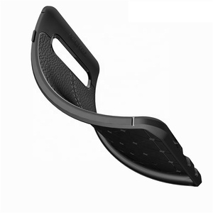 Funda trasera de silicona con patrón de cuero Litchi, personalizada, para <span class=keywords><strong>Samsung</strong></span> <span class=keywords><strong>Galaxy</strong></span> <span class=keywords><strong>S10</strong></span> Plus - Product Image 4
