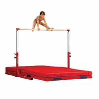 Einstellbare 1,3-1,7 m horizontale bar gymnastik ausrüstung für kinder