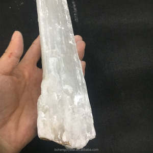 Venta al por mayor blanco natural rough <span class=keywords><strong>selenita</strong></span> cristal claro yeso - Product Image 2