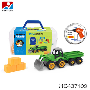 Ambulanza di plastica <span class=keywords><strong>giocattolo</strong></span> di intelligenza per bambini con kit di montaggio per auto <span class=keywords><strong>giocattolo</strong></span> leggero e musicale - Product Image 6