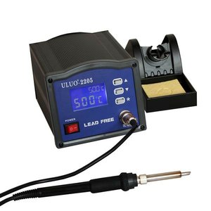 כפול טמפרטורת תצוגת 90W עופרת חינם הלחמה תחנת ULUO-2205