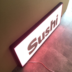 Quảng Cáo Ngoài Trời Treo Đăng Hiển Thị Tùy Chỉnh Không Thấm Nước 3d Acrylic <span class=keywords><strong>Led</strong></span> Light <span class=keywords><strong>Box</strong></span> - Product Image 6