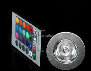 Bombilla LED <span class=keywords><strong>RGB</strong></span> de 3W, 16 Colores Cambiantes, Focos LED <span class=keywords><strong>RGB</strong></span>, Ac85-265v, E27, GU10, <span class=keywords><strong>Mr16</strong></span>, Foco LED <span class=keywords><strong>RGB</strong></span> con Control Remoto, 12v - Product Image 5