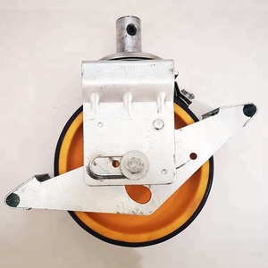 Tùy Chỉnh 8 Inch Chiều Dài Chủ Đề Giàn Giáo Caster Bánh Xe Với Phanh - Product Image 5