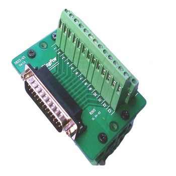 DB9 Breakout Board, Compact Structure Mountable Terminal Blocks Module With Long Serving Life For Most People