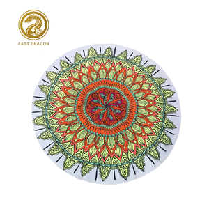 Forme ronde jeu <span class=keywords><strong>casino</strong></span> poker mahjong table tapis en caoutchouc <span class=keywords><strong>grand</strong></span> bureau tapis - Product Image 1