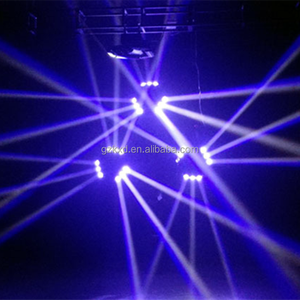 Mini LED Giá Rẻ Ánh Sáng Sân Khấu Ba Hàng Xoay Spider Chùm Hiệu Ứng Trung Quốc Disco Ánh Sáng - Product Image 3